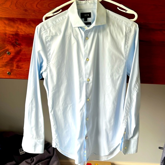 1670 boys size 15, sky blue, stretch 95% cotton - Picture 1 of 5